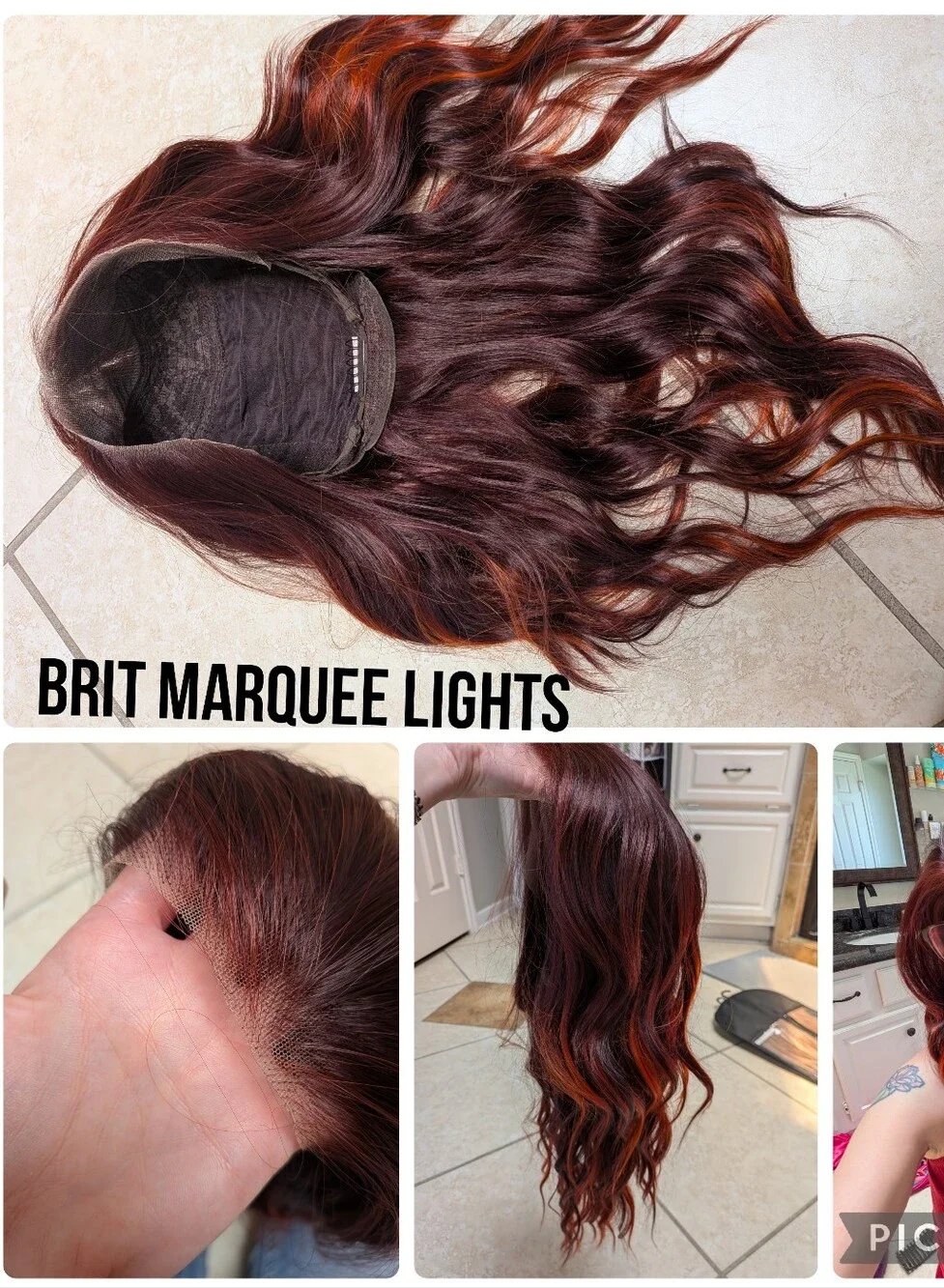 Chelsey Smith Crowns Brit Marquee Lights Petite Wig